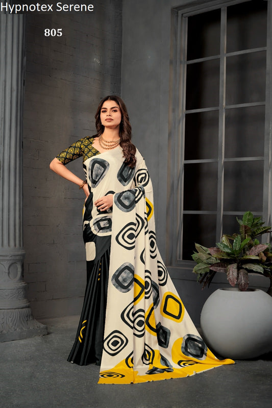 805 Serene Hypnotex Malai Silk Sarees