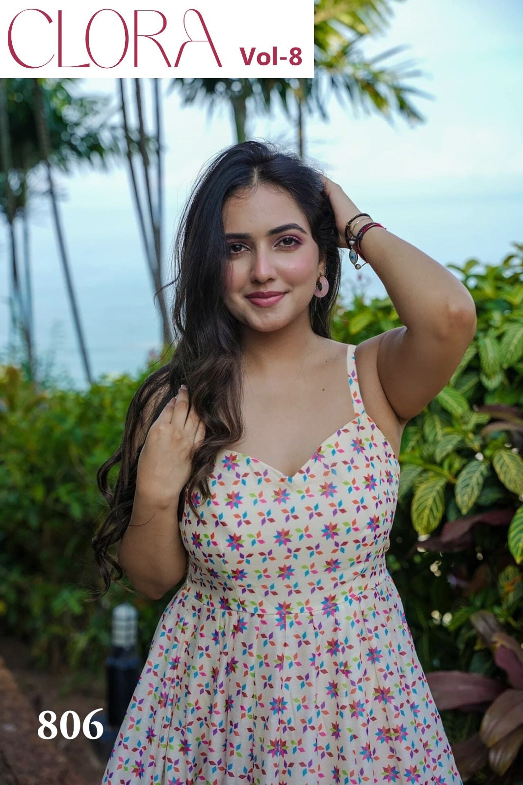 806 Clora Vol 8 Lucaya Heavy Rayon One Piece Gown