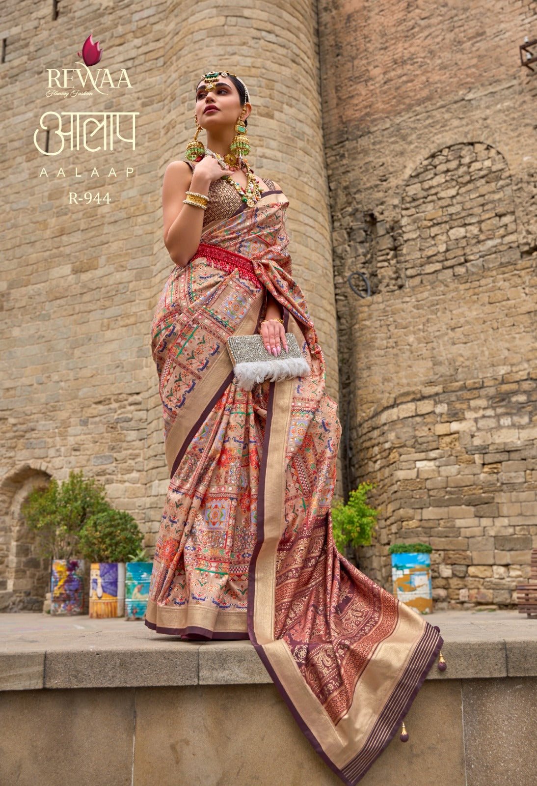 R-944 Aalaap Rewaa Sarees