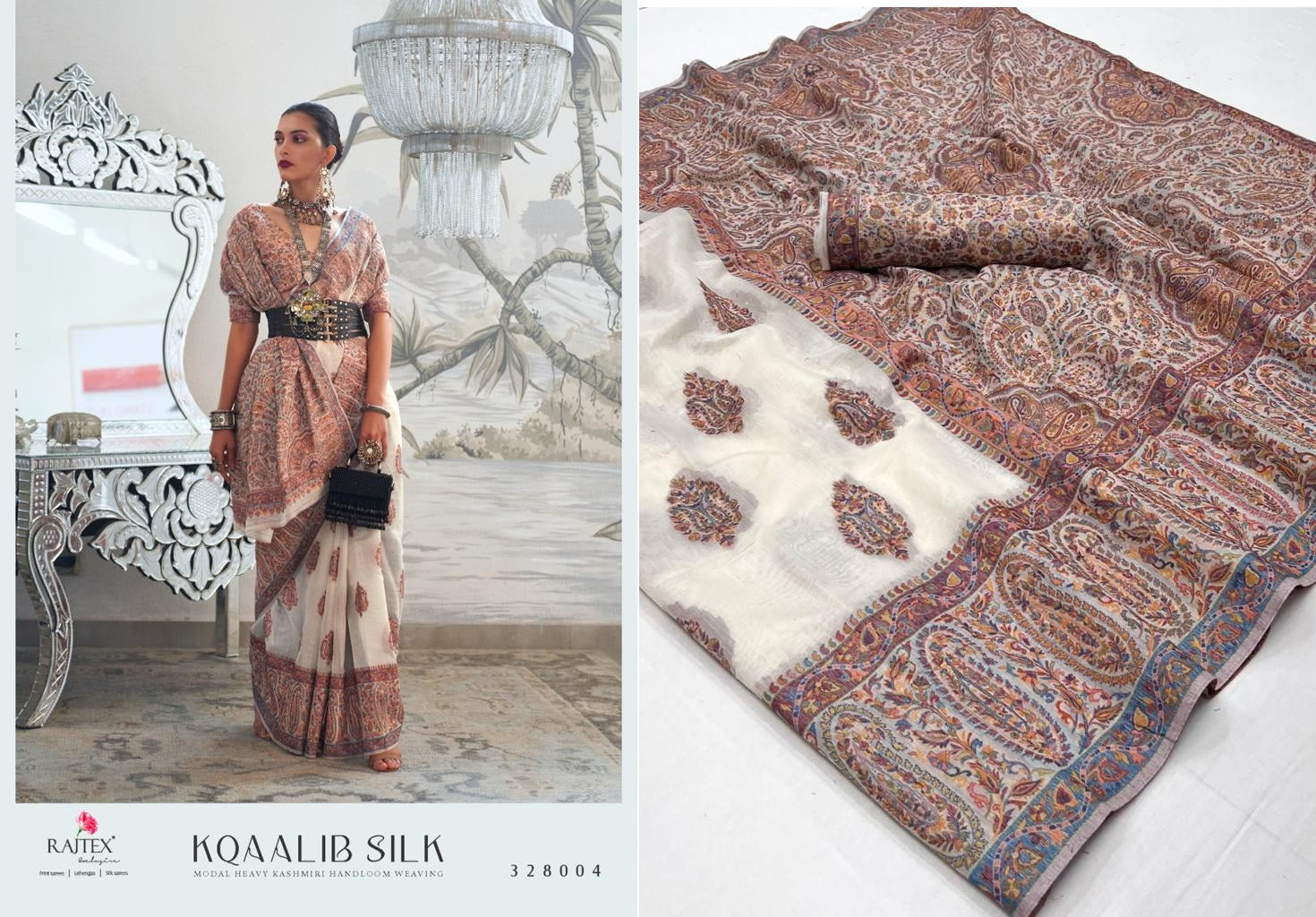 328004 Kqaalib Silk Rajtex Sarees