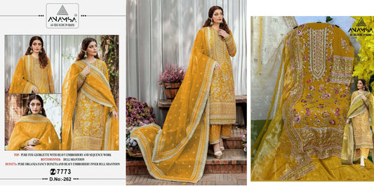 262 Anamsa Pakistani Salwar Suits