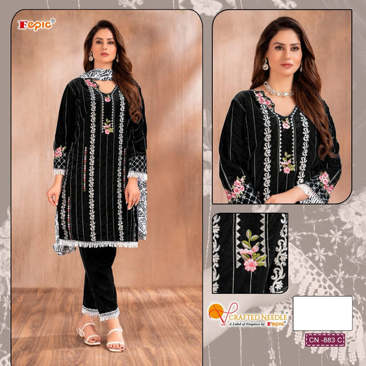 883C Crafted Needle Pakistani Readymade Suits