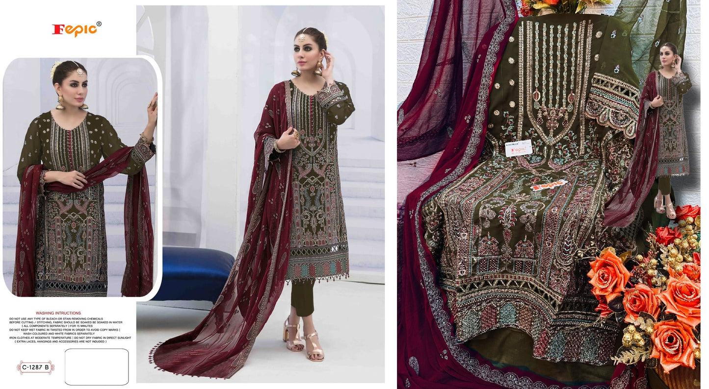 1287B Fepic Pakistani Salwar Suits
