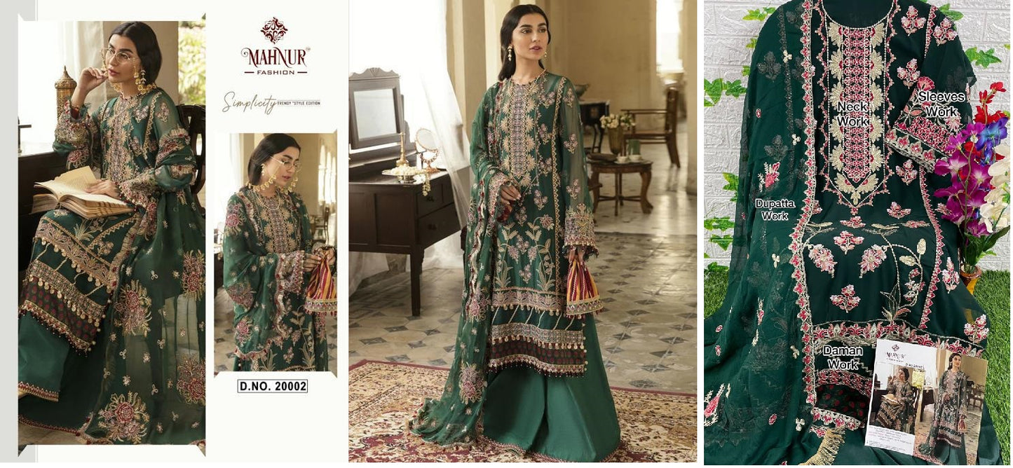 20002 Vol 20 Mahnur Pakistani Salwar Suits