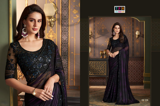 1208 Sandalwood Vol 12 Tfh Sarees