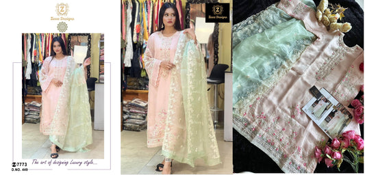 449 Ziaaz Designs Pakistani Salwar Suits