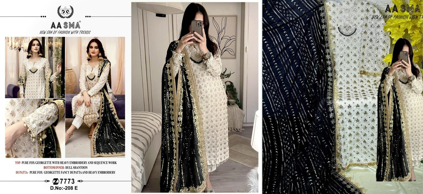 208E Aasma Pakistani Salwar Suits