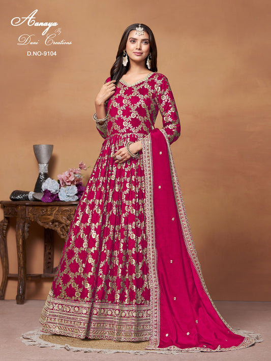9104 Aanaya Vol 191 Dani Creation Unstitched Suits