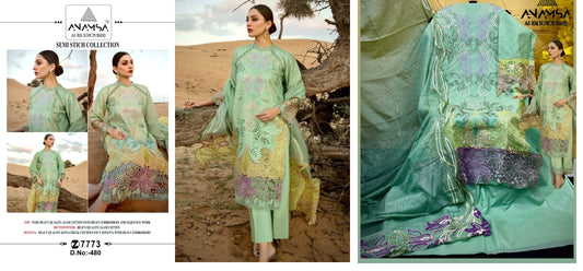 480 Anamsa Pakistani Salwar Suits