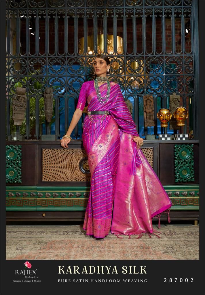 287002 Karadhya Silk Rajtex Sarees