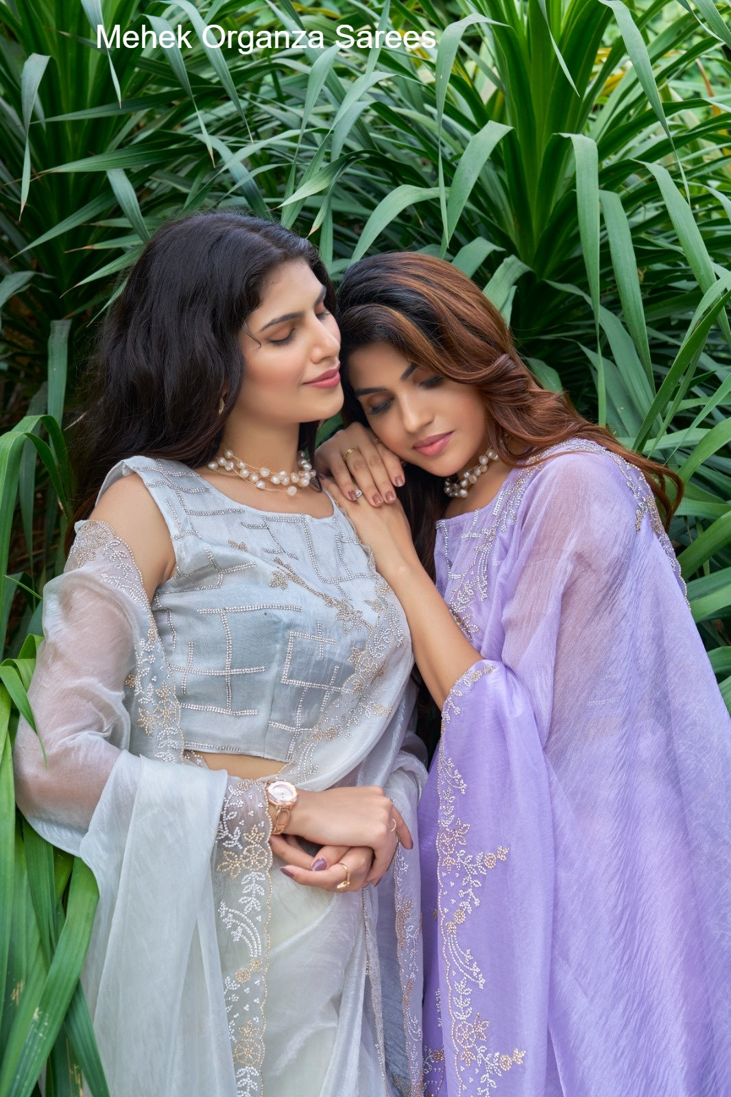 814D Mehek Organza Sarees