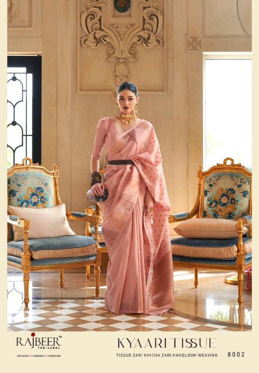 8002 Kyaari Tissue Rajbeer Sarees