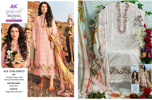 5006-D Alk Pakistani Salwar Suits