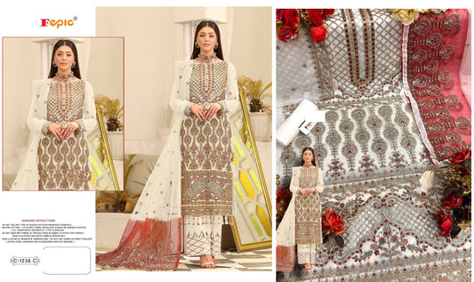C-1236-C Fepic Pakistani Salwar Suits
