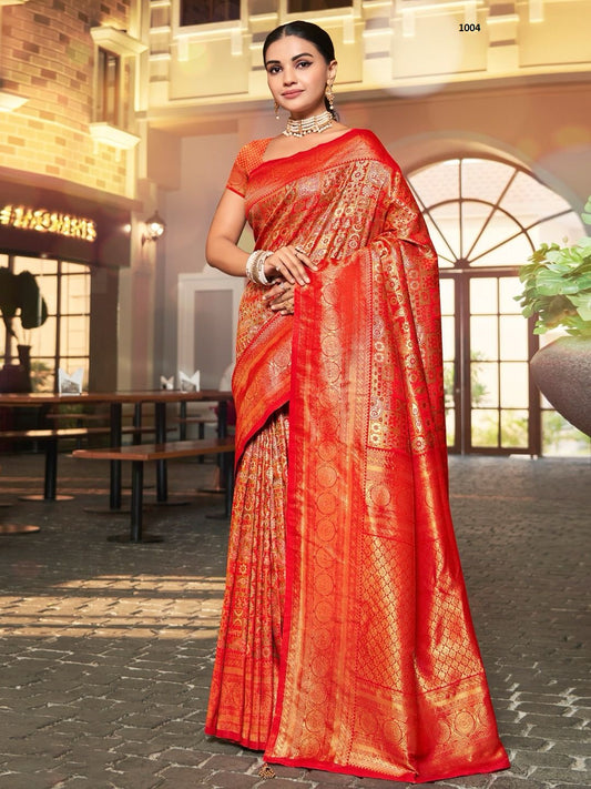 1004 Vaibhavi Vol 5 Sangam Sarees