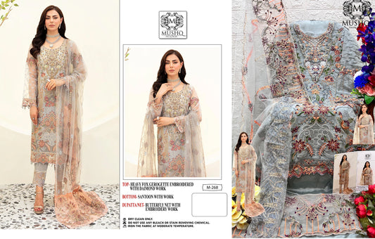 268 Mushq Pakistani Salwar Suits