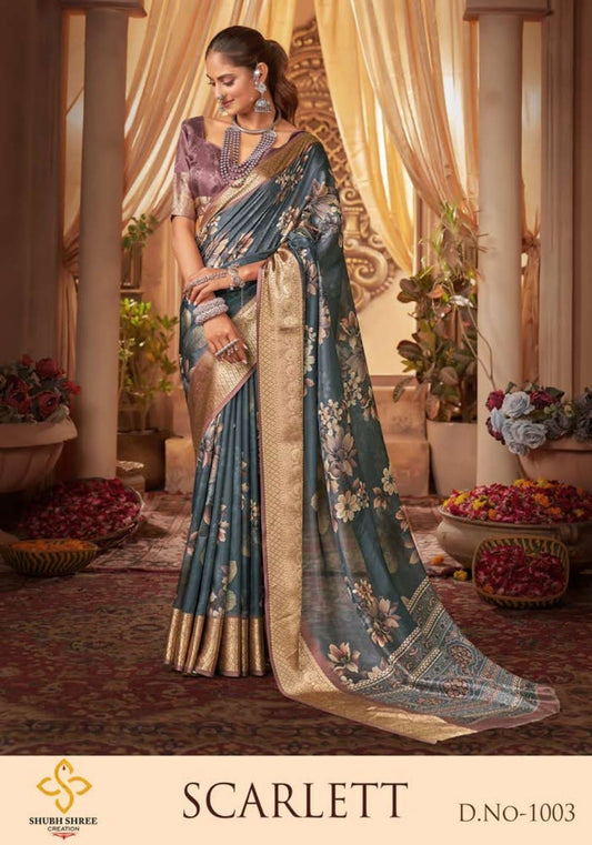 1003 Scarlett Shubh Shree Sarees