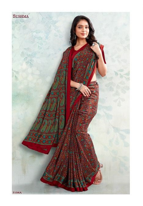 5104A Stars 51 Sushma Sarees
