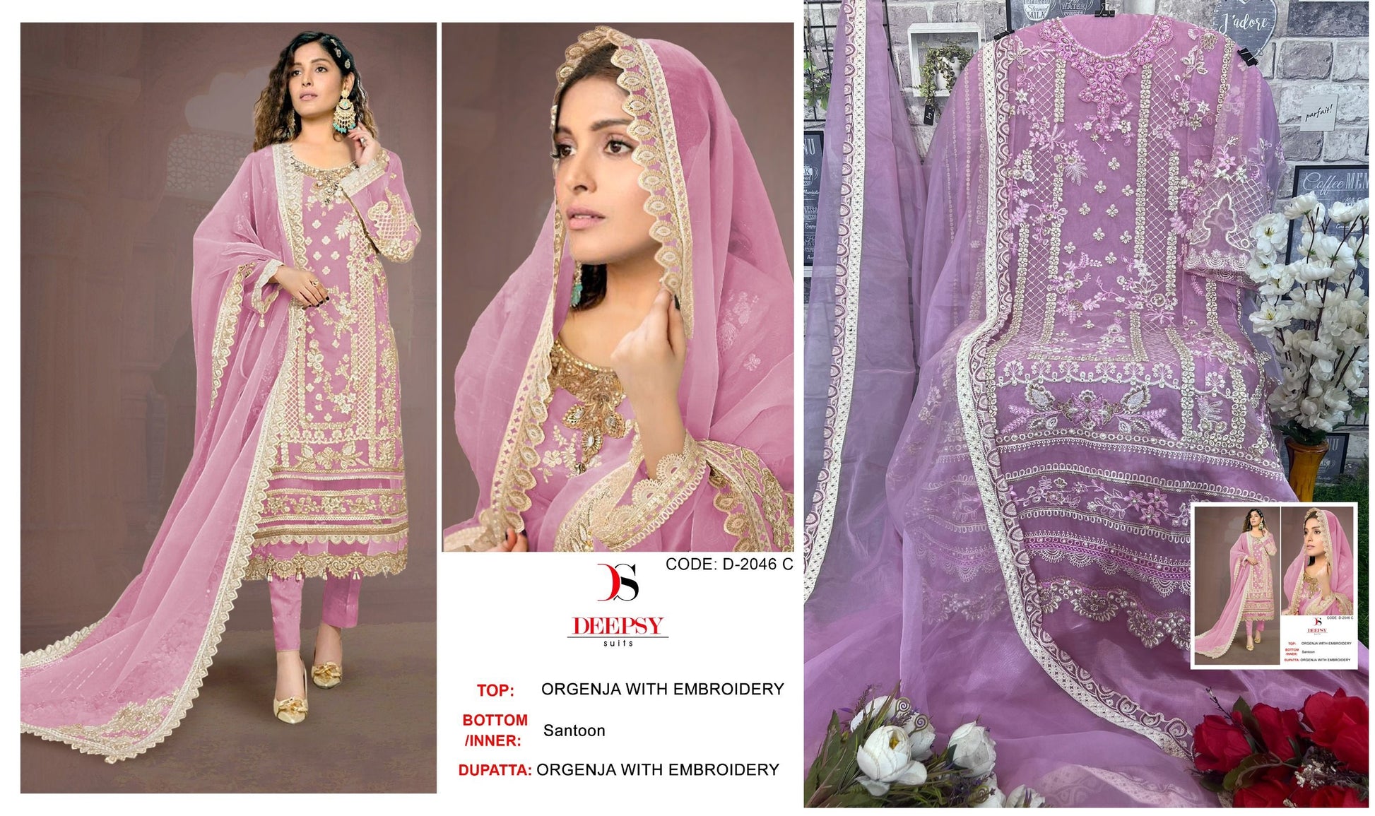2046C Deepsy Pakistani Salwar Suits