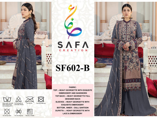 602B Safa Creation Pakistani Salwar Suits