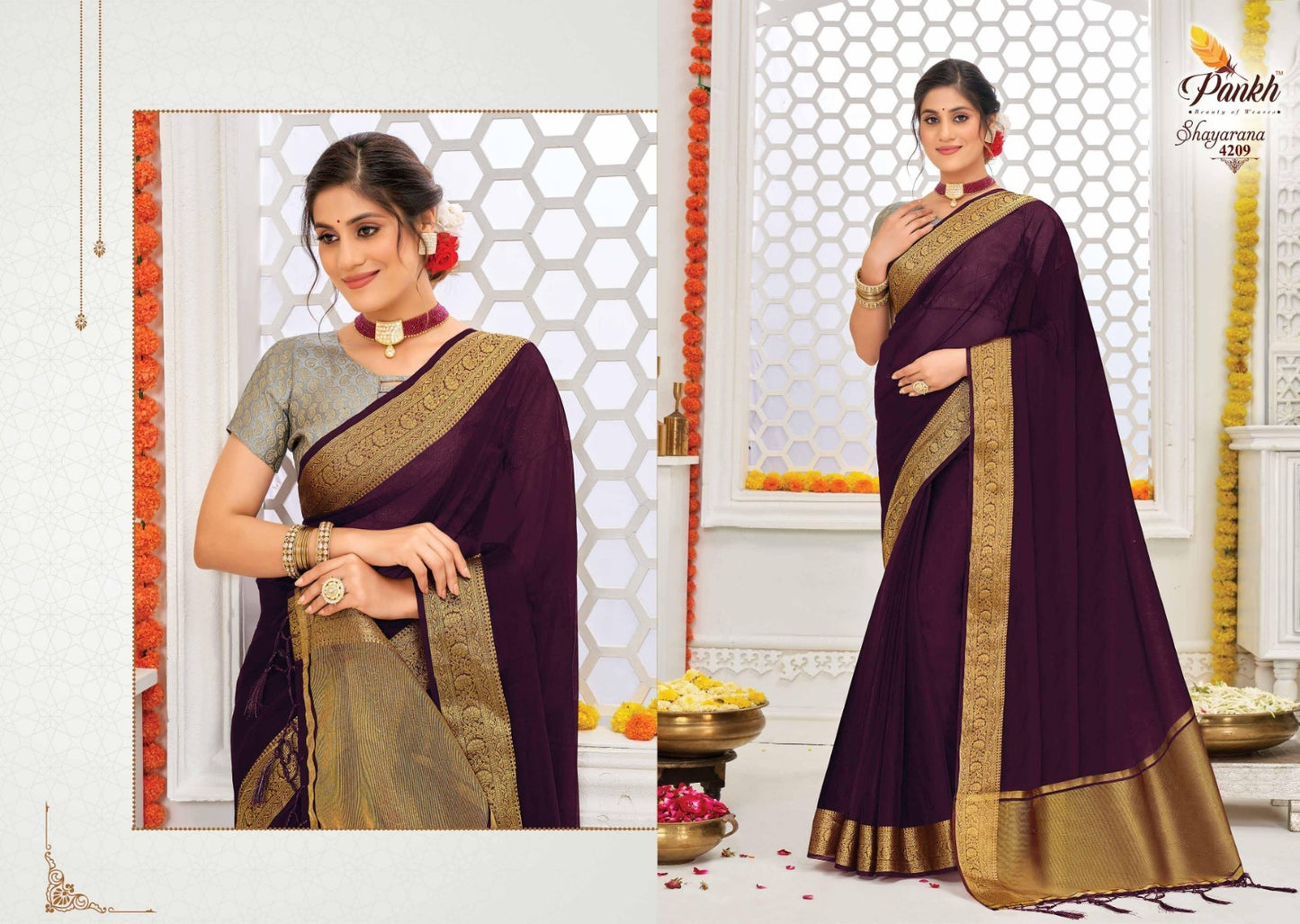 4209 Shayarana Vol 1 Pankh Sarees