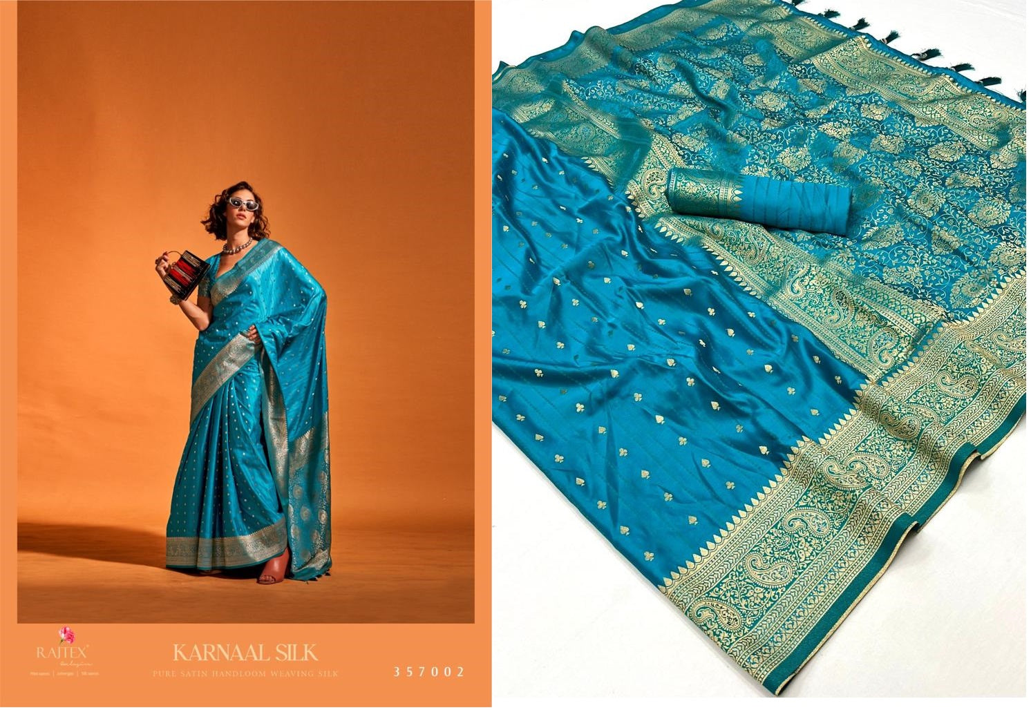 357002 Karnaal Rajtex Sarees