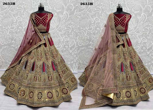 2635B Anjani Art Lehenga Choli