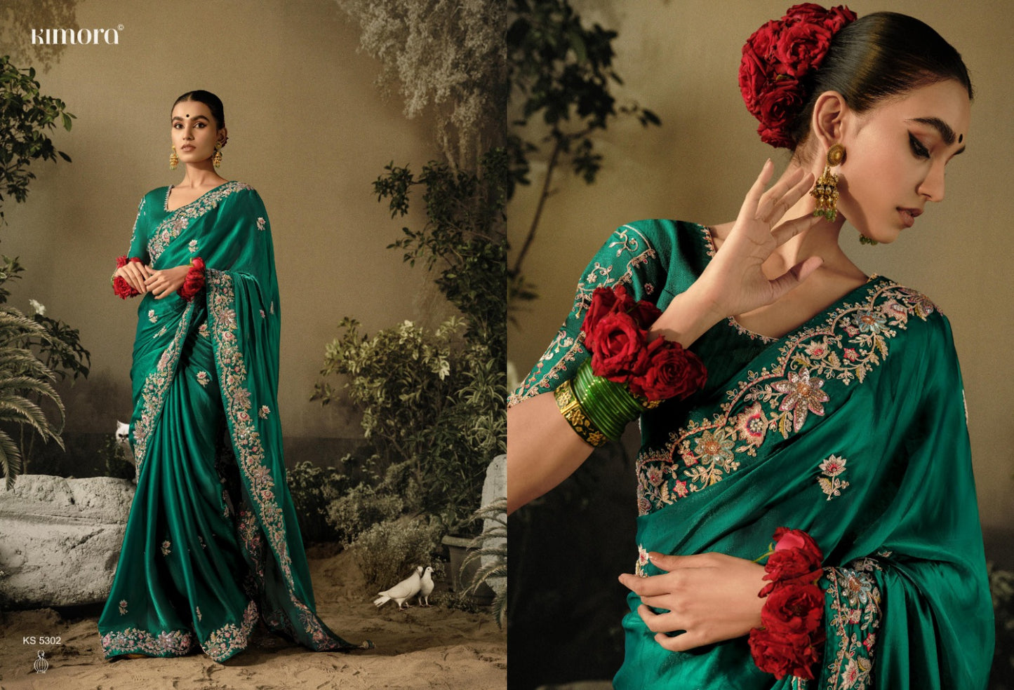 5302 Saawariya Kimora Sarees