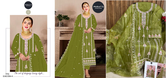 1258H Mehboob Tex Pakistani Salwar Suits