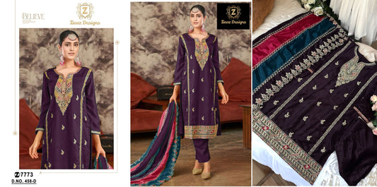 458D Ziaaz Designs Pakistani Salwar Suits
