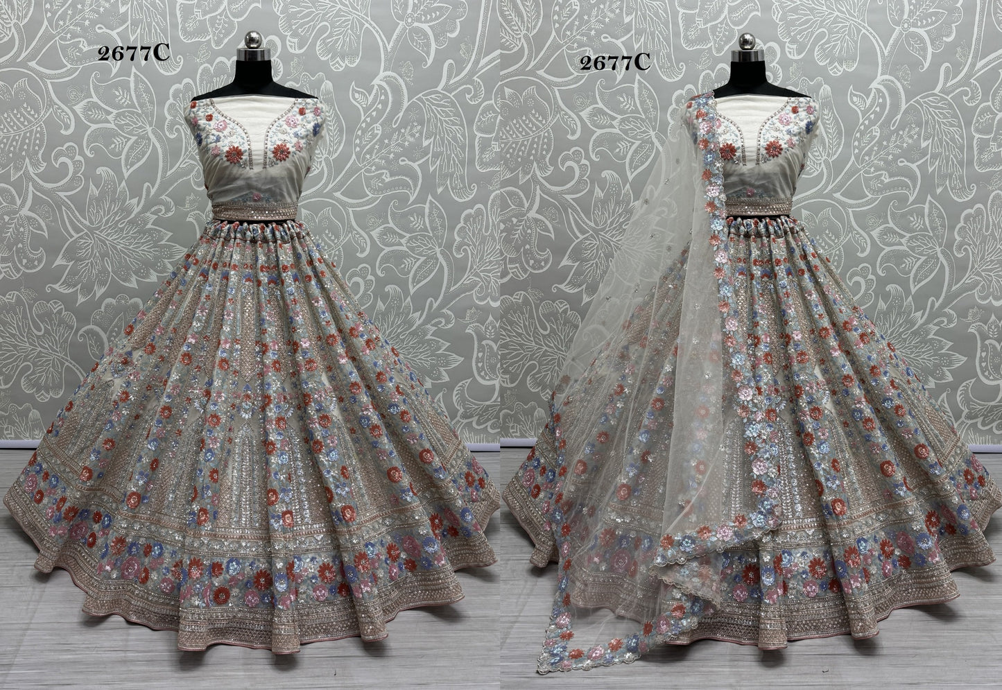 2677C Anjani Art Lehenga Choli