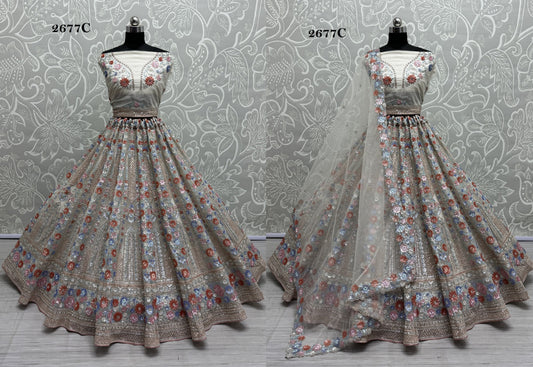 2677C Anjani Art Lehenga Choli