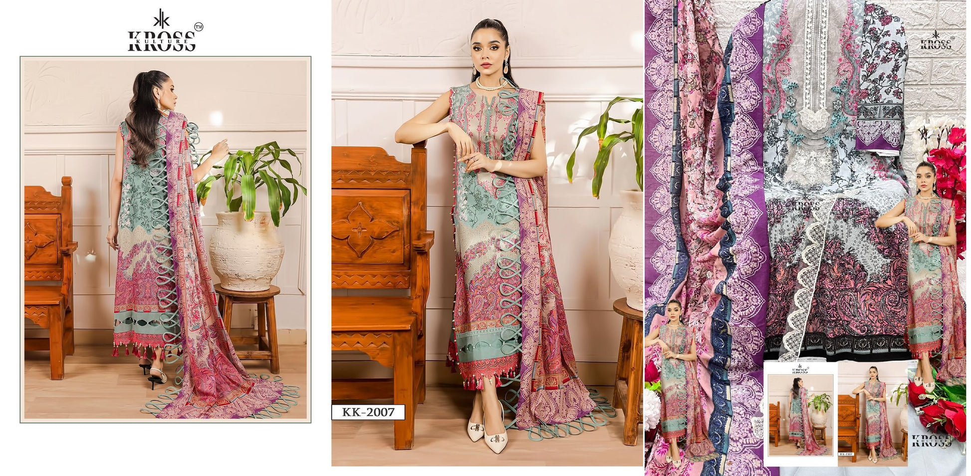 2007 Kross Kulture Pakistani Salwar Suits