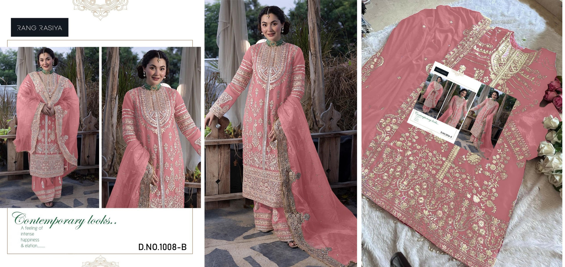 1008B Rang Rasiya Pakistani Salwar Suits