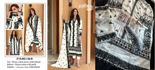 Jt-136B Johra Tex Pakistani Salwar Suits