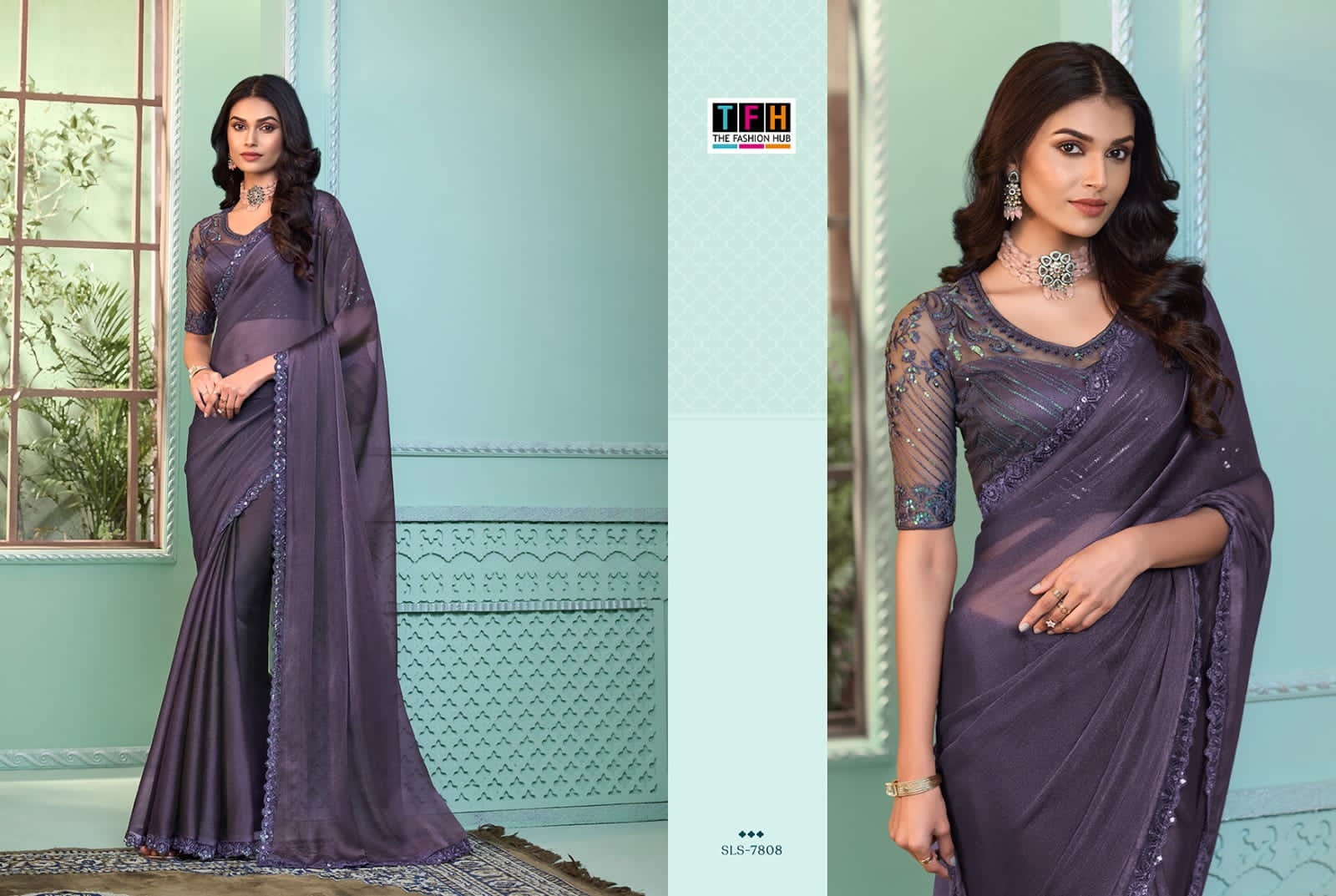 7808 Salsa Style Vol 3 Tfh Sarees
