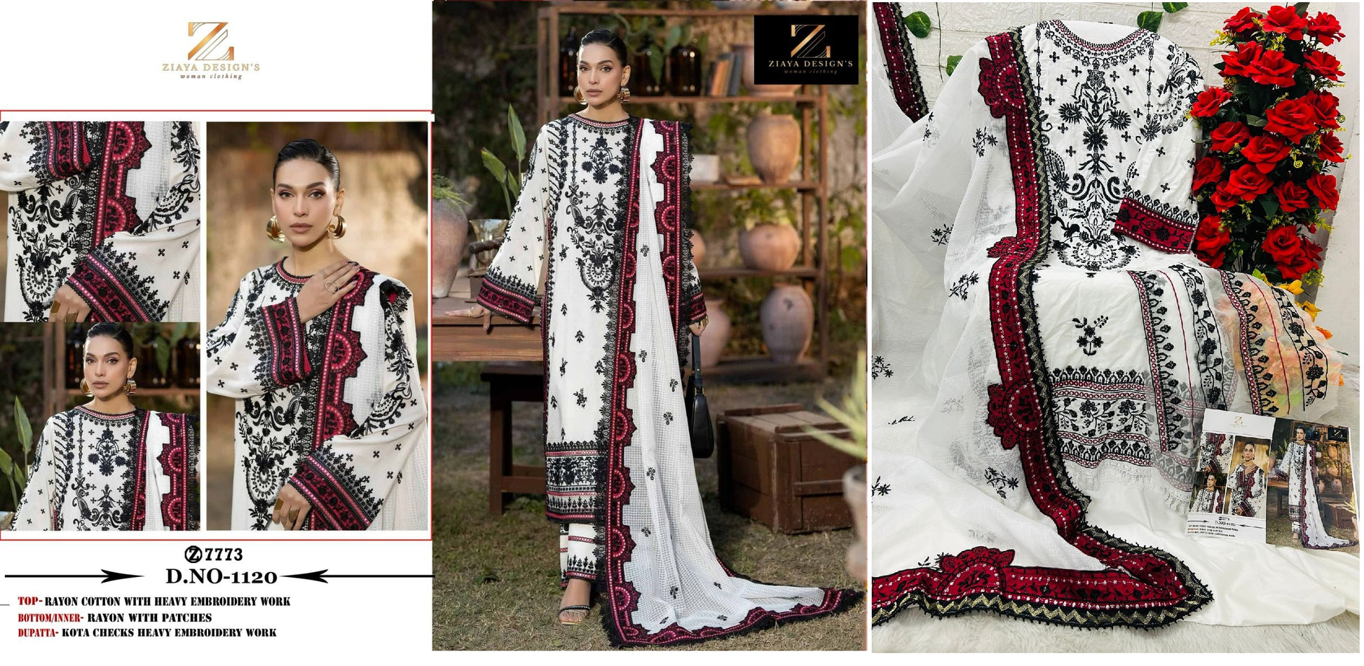 1120 Ziaya Design Pakistani Salwar Suits