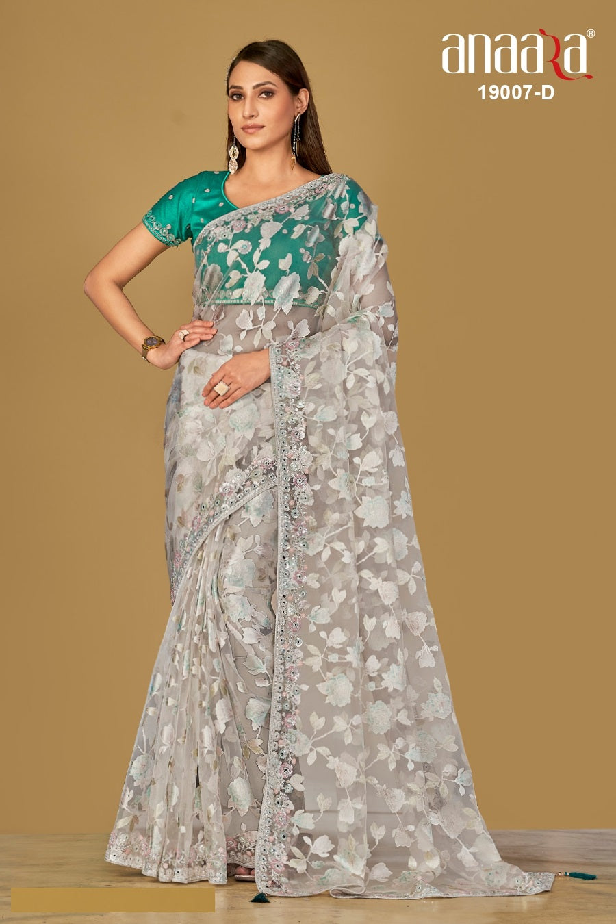 19007D Anaara Tathastu Sarees