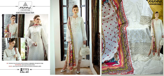 481 Anamsa Pakistani Salwar Suits