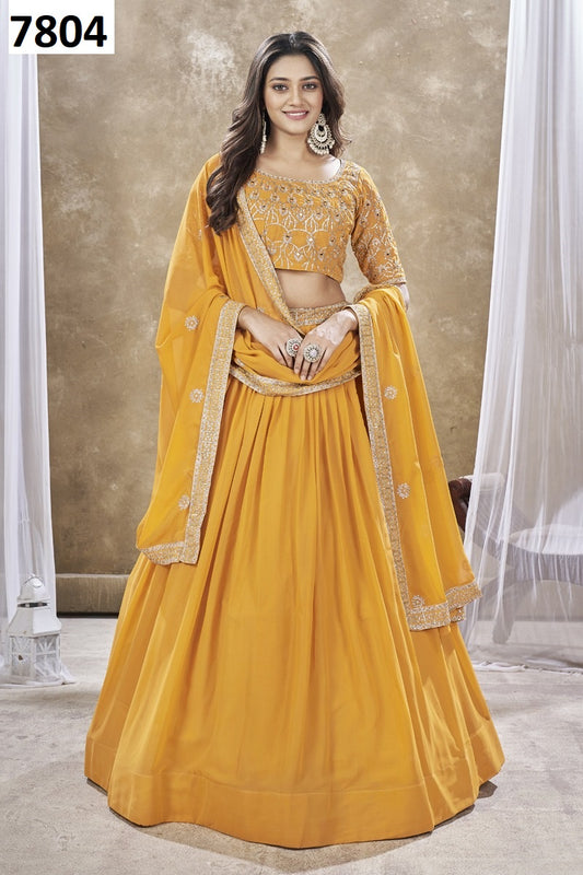 7804 Riwayat Aahvan Designs Lehenga Choli