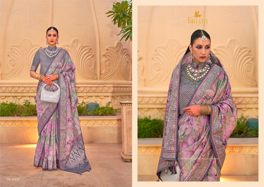 10220 Sinhasan Trirath Sarees