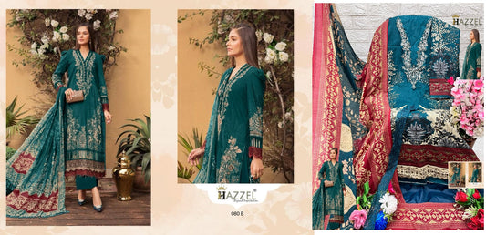 080-B Hazzel Pakistani Salwar Suits