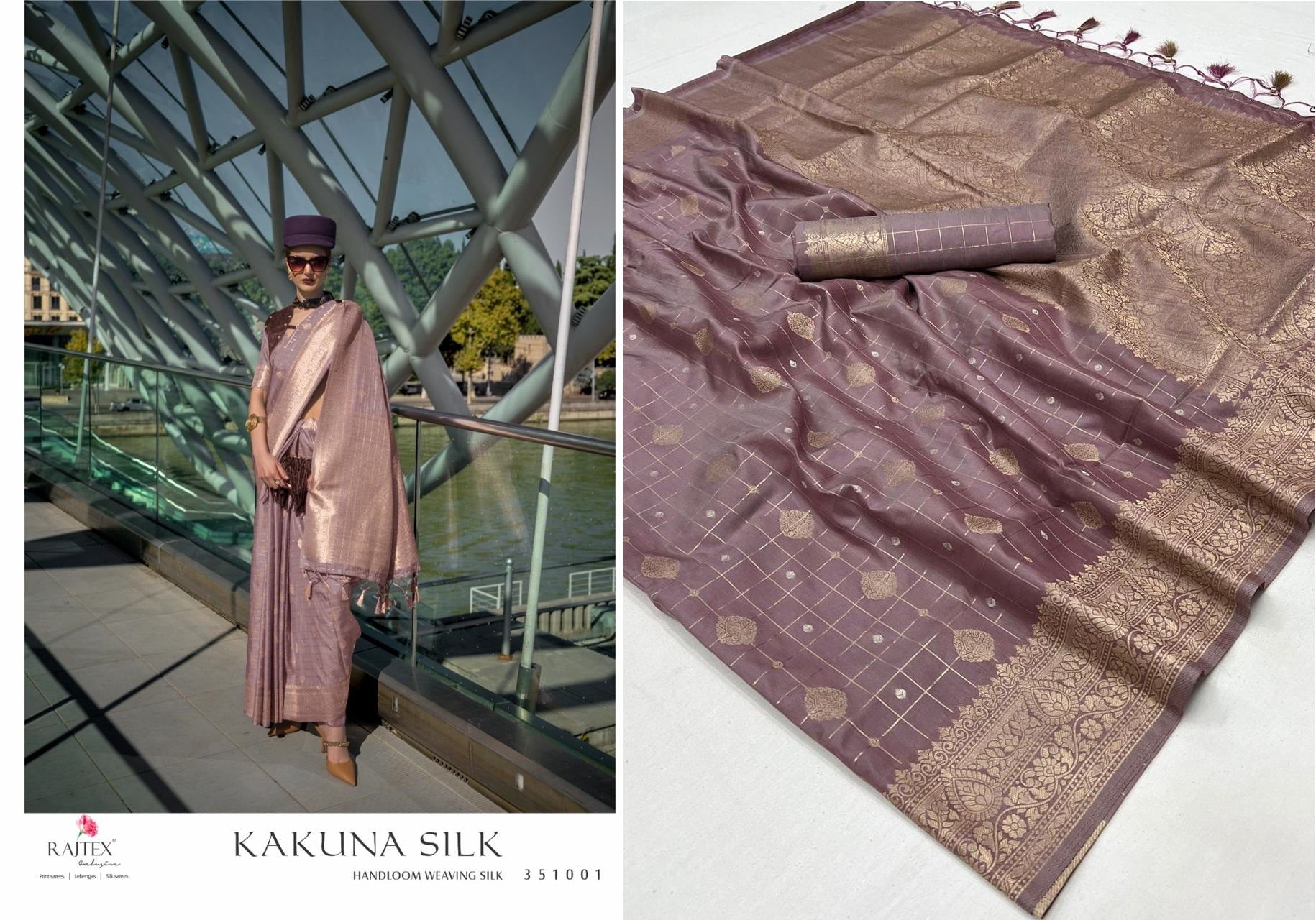 351001 Kakuna Silk Rajtex Sarees