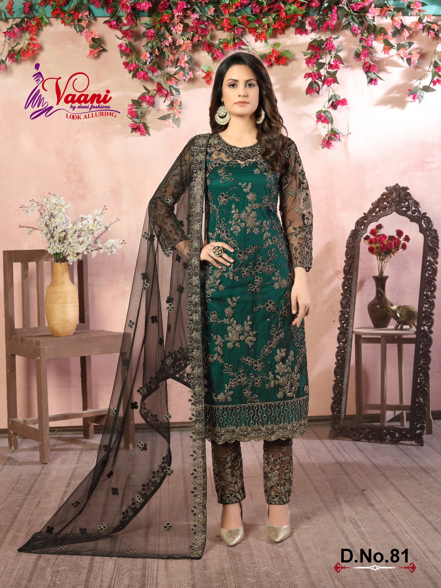81 Vol 8 Vaani Cording Pakistani Salwar Suits