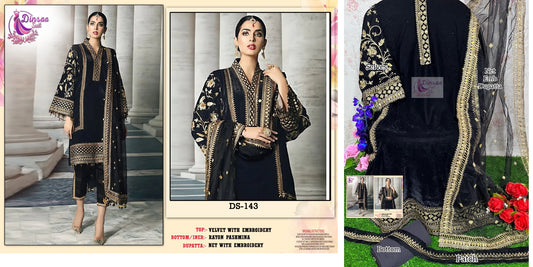 143 Dinsaa Suit Pakistani Salwar Suits