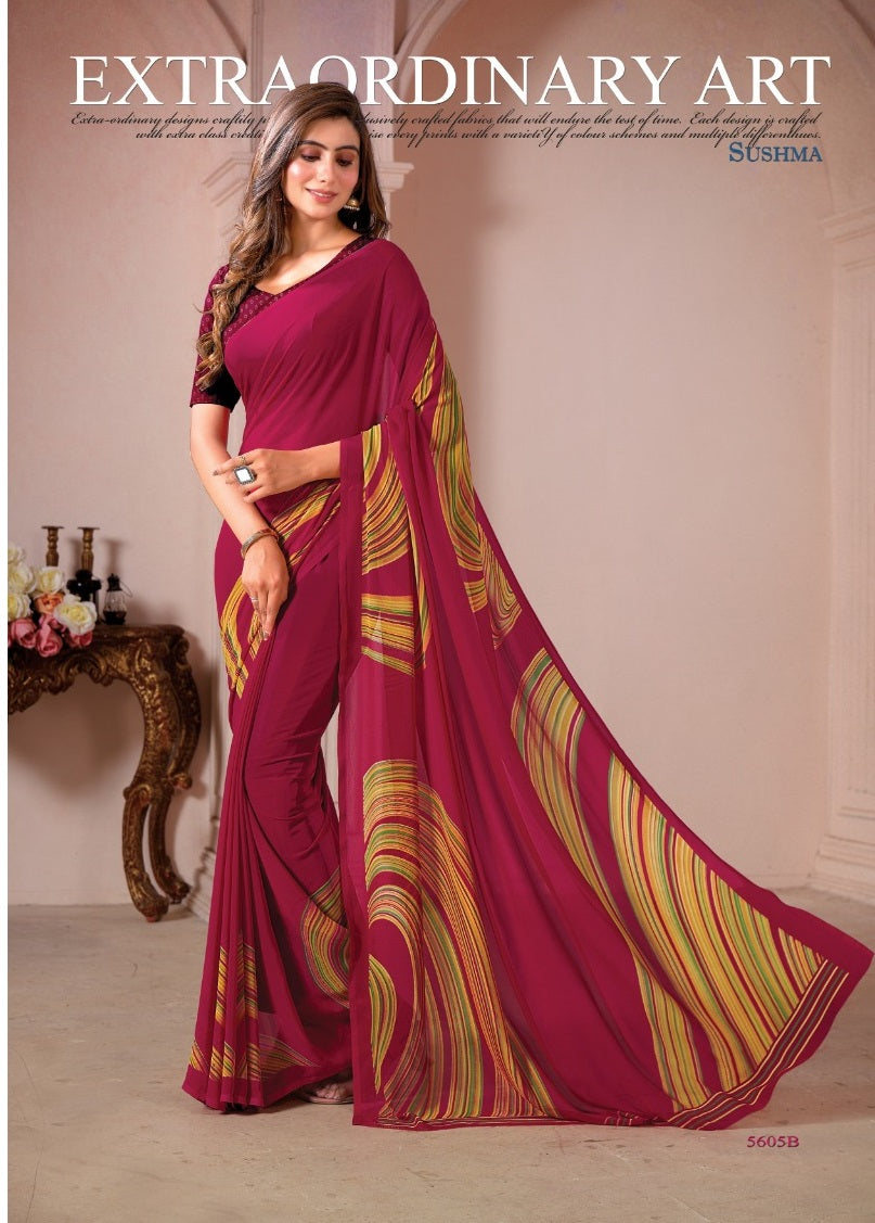 5605B Vol 56 Sushma Sarees