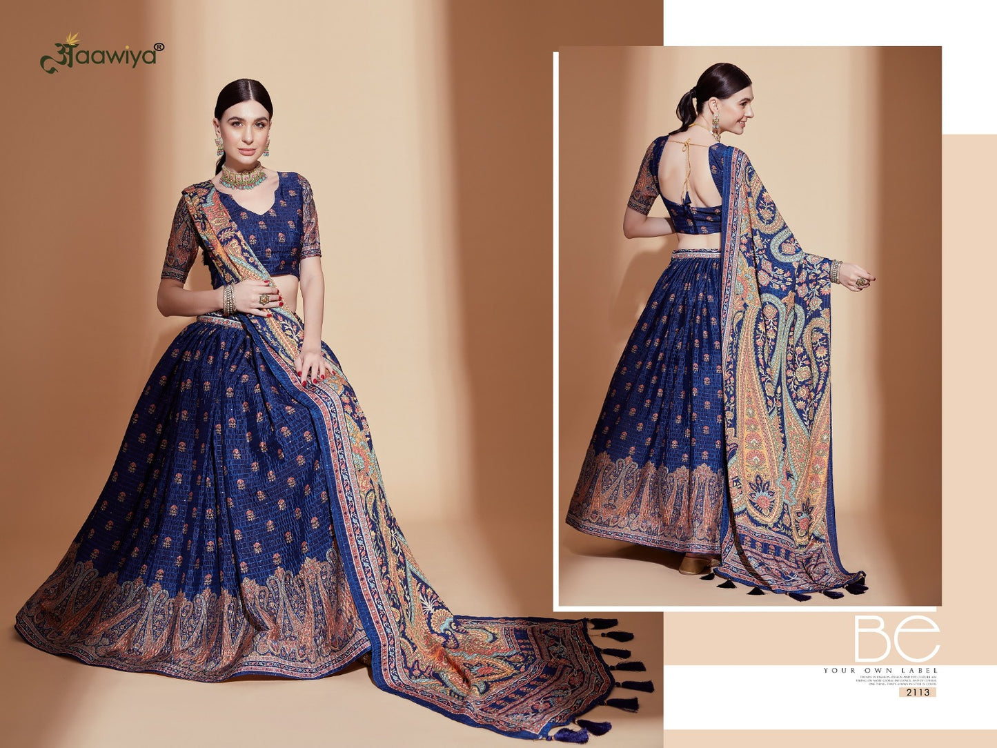 2113 Aleena Vol 1 Aawiya Lehenga Choli