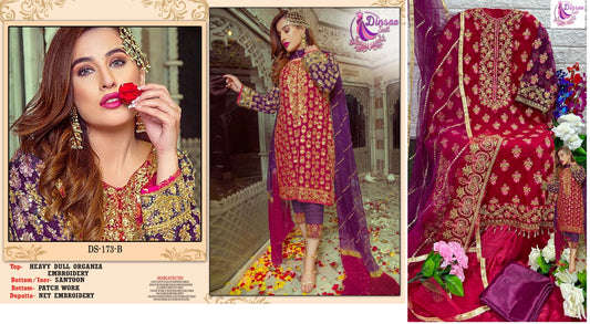 173B Dinsaa Suit Pakistani Salwar Suits