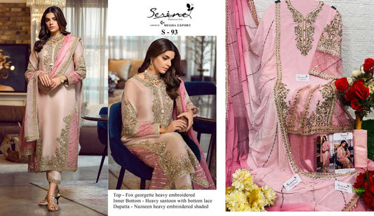 S 93 Serine Pakistani Salwar Suits