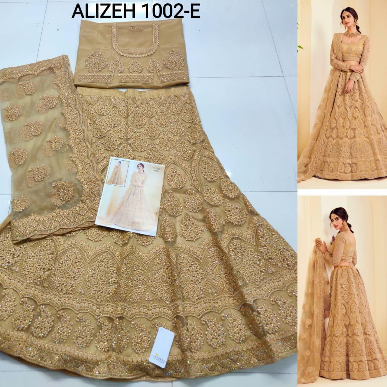 1002E Bride Hit Color Alizeh Lehenga Choli